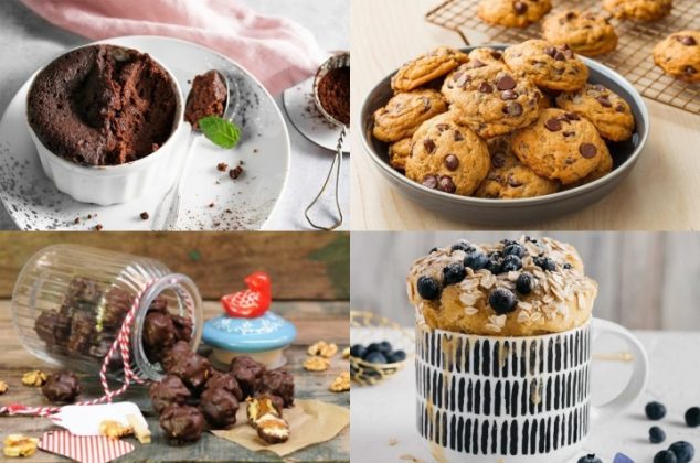 7 recetas de postres fáciles y rápidos que puedes hacer en microondas