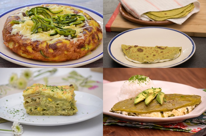 recetas con chiles poblanos