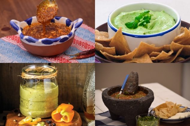 4 fáciles y rápidas recetas de salsas para tostadas y tacos