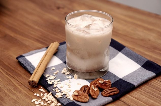 Agua cremosa de avena y nuez, ¡estilo la Michoacana!