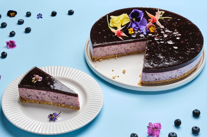 cheesecake de moras sin horno
