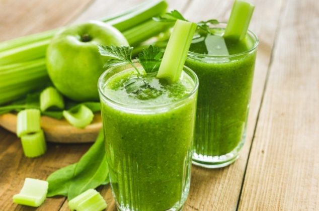 Jugo de apio con pepino y sus beneficios al tomarlo por la noche