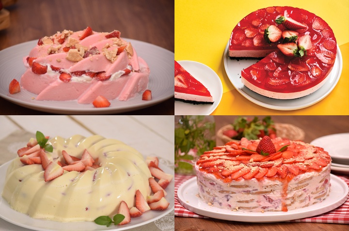 recetas de postres con fresas