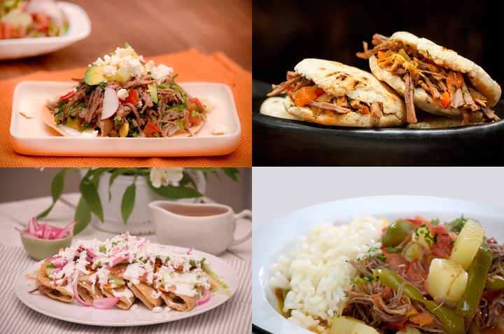 recetas rendidoras con carne deshebrada