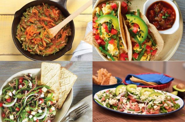 5 recetas rendidoras con nopales picados para la comida del día