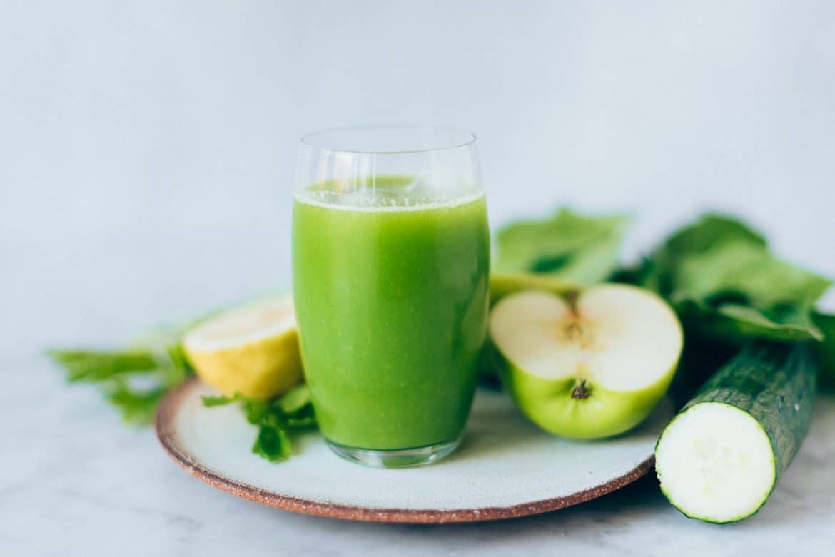 jugo de apio con pepino