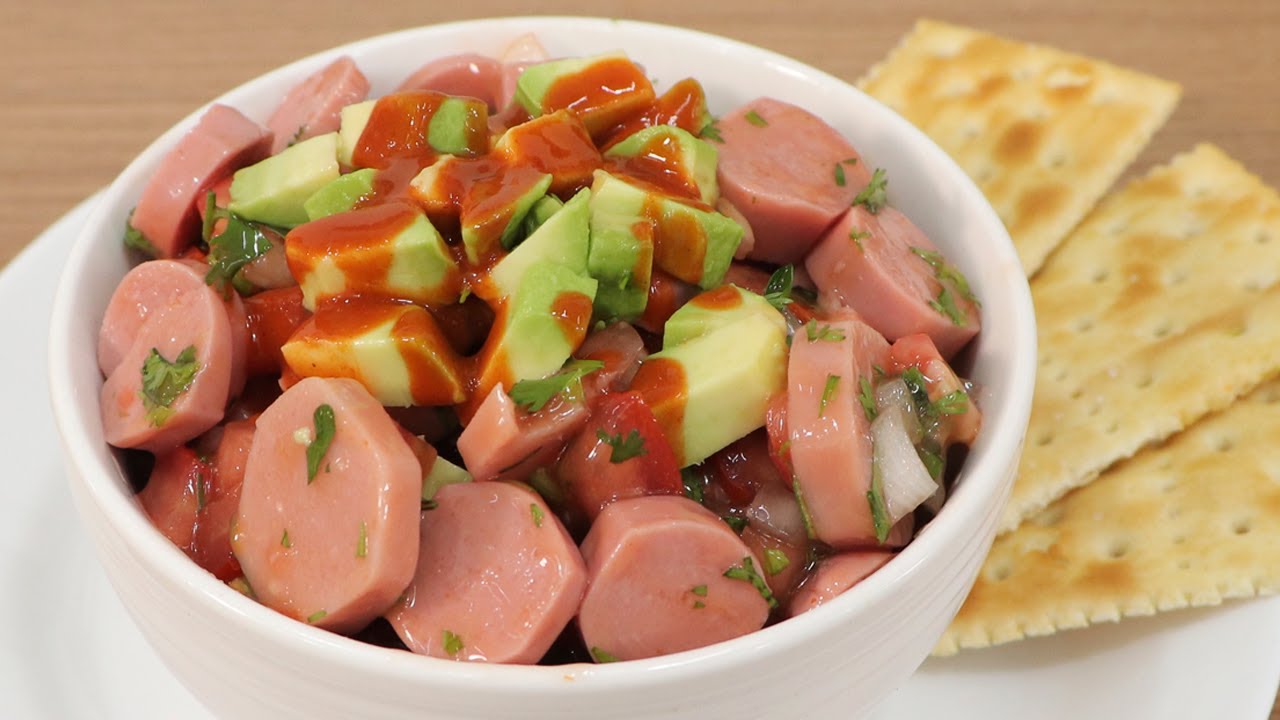 ceviche de salchicha