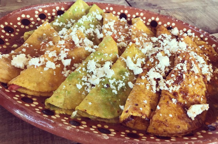 enchiladas huastecas receta