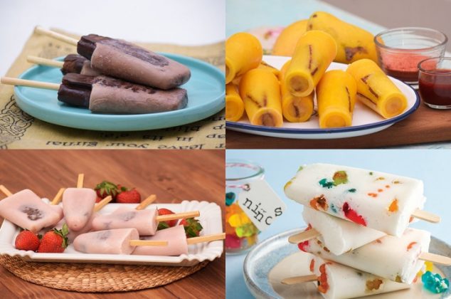 5 fáciles y deliciosas recetas de paletas de hielo para toda la familia
