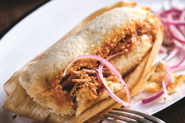 tamales de cochinita pibil