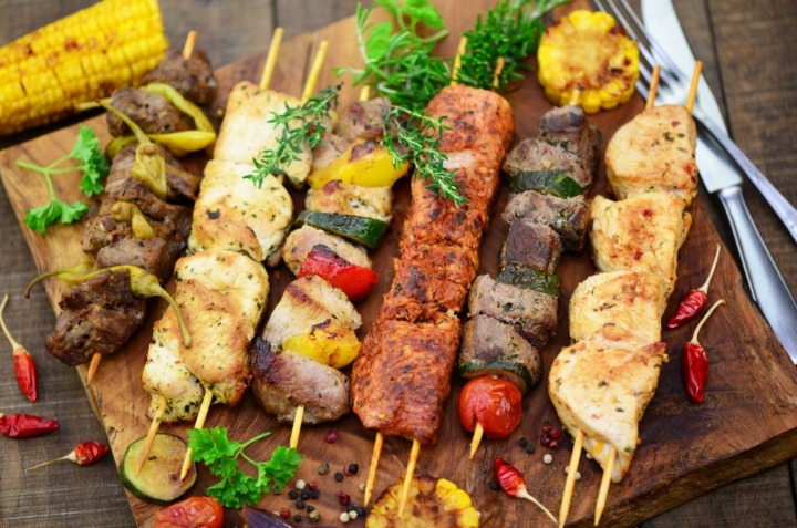 brochetas combinaciones