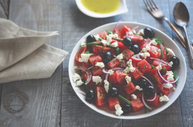 Receta de ensalada fresca de sandía ¡En 10 minutos!