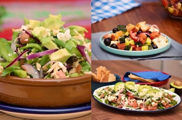 5 recetas de ensaladas para acompañar tus platos fuertes