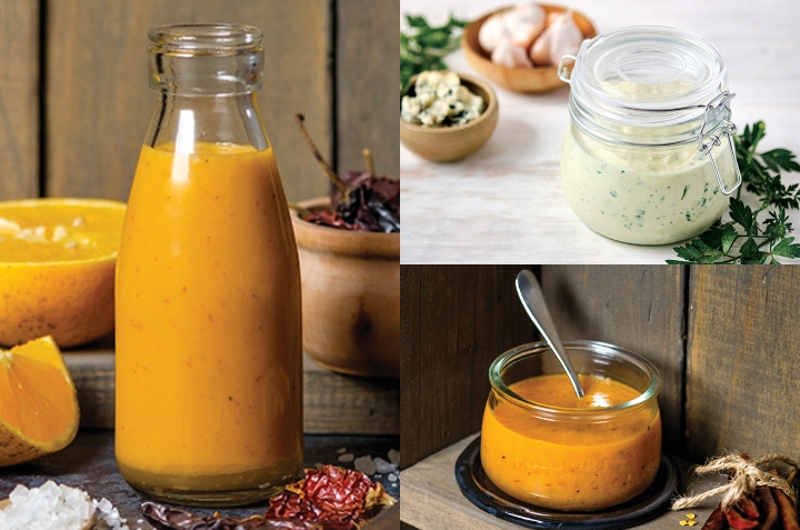 recetas de aderezos caseros