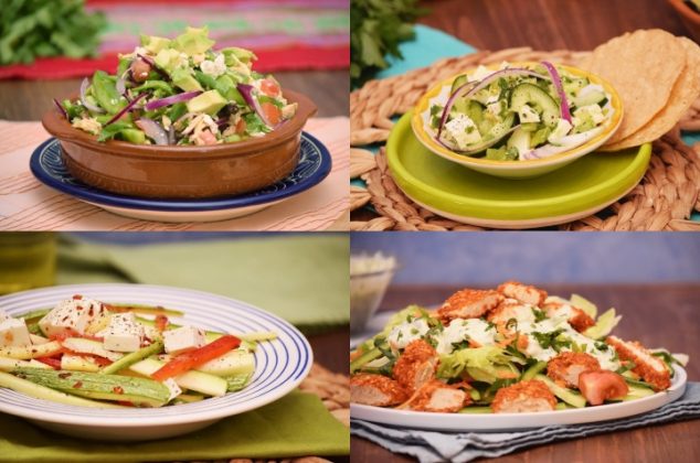 4 recetas de ensaladas fáciles y deliciosas para la semana