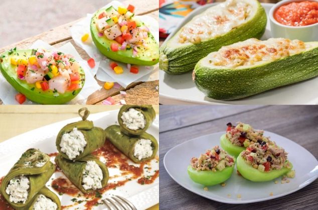 4 económicas y deliciosas recetas de verduras rellenas