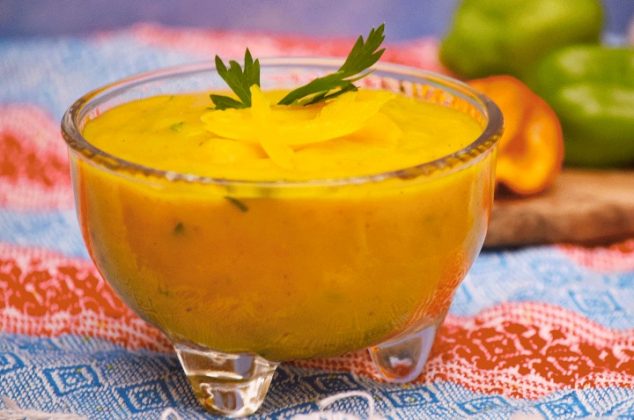 Picosita salsa de mango habanero ¡En menos de 15 minutos!