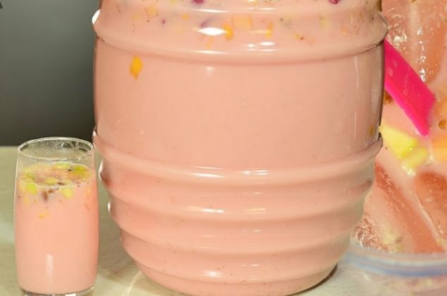 Receta paso a paso de agua de frutas estilo “La Michoacana”