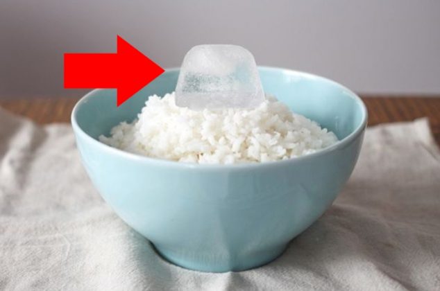 Cómo hacer cubitos de hielo de arroz para blanquear tu piel