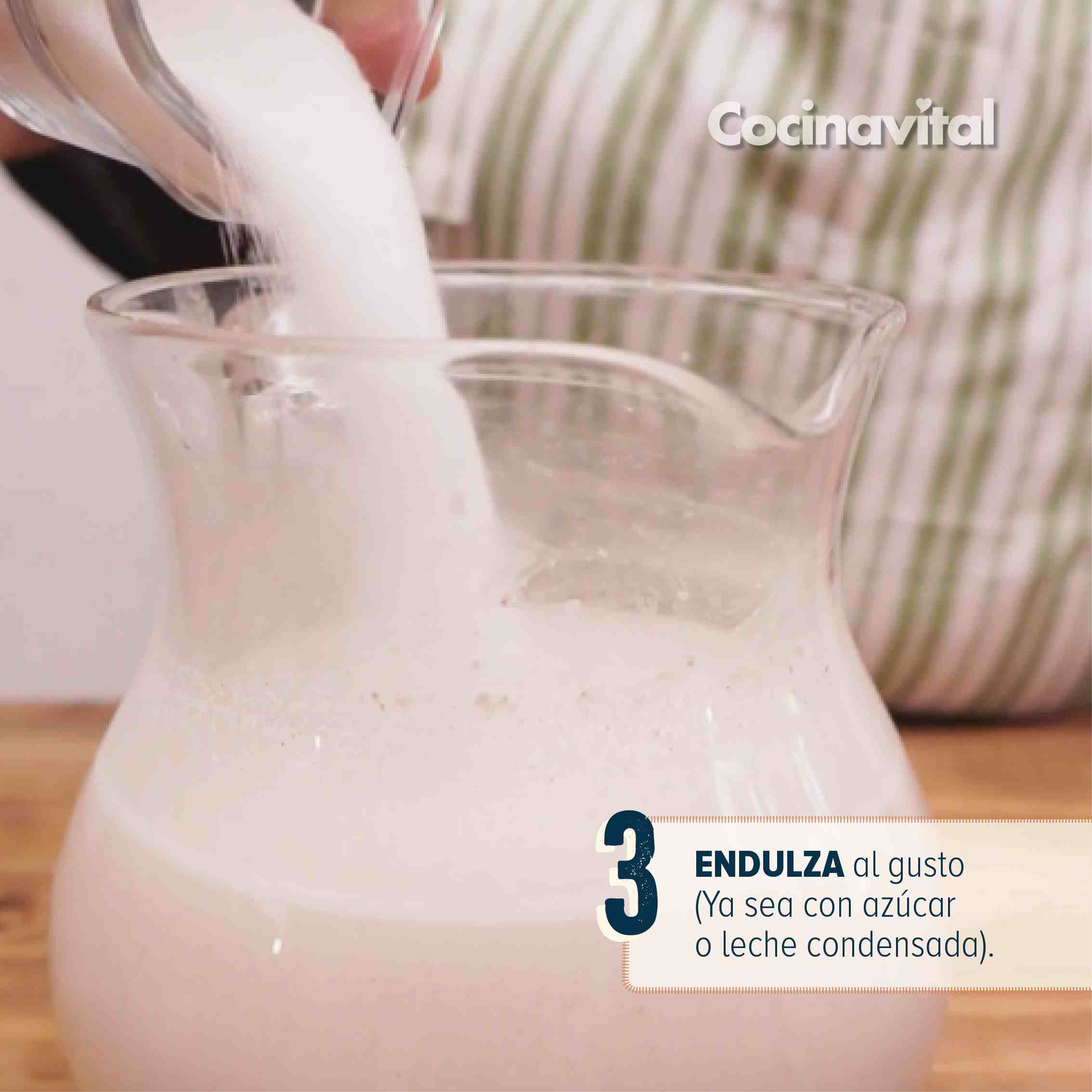 Paso 3: Endulza