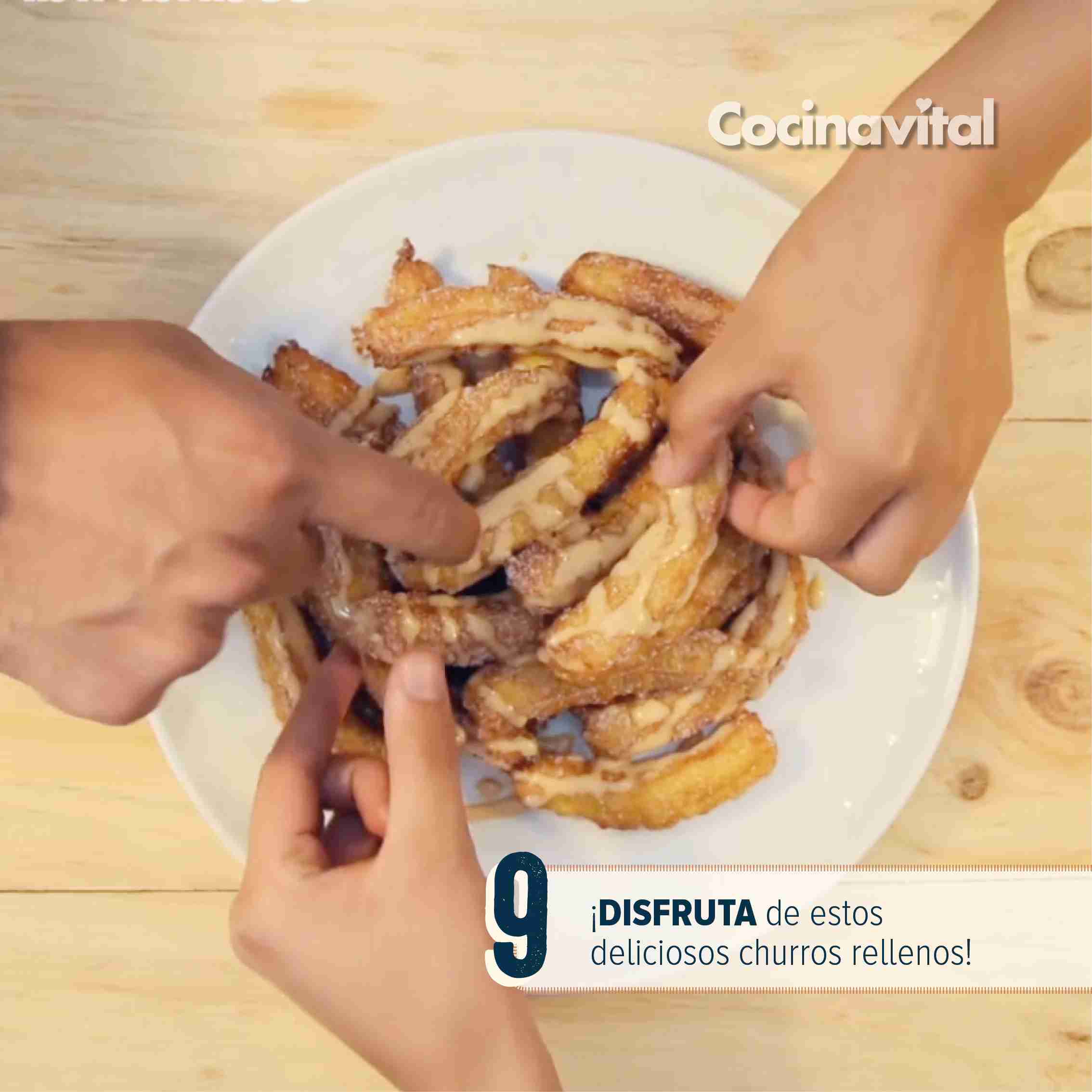 Paso 9 de receta especial de churros