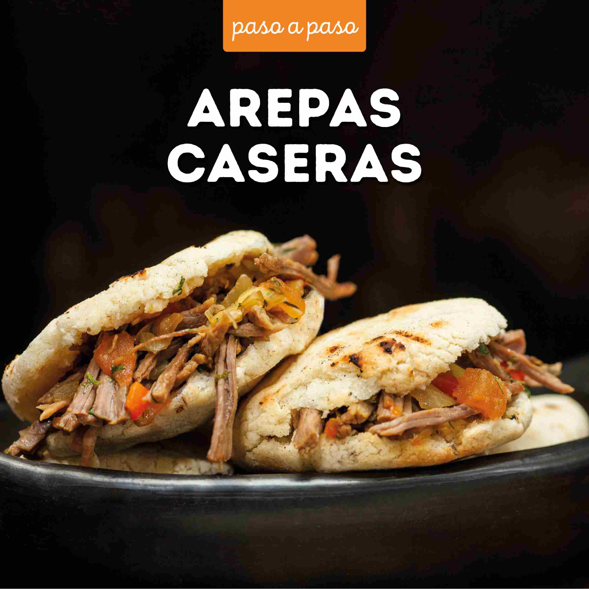 receta paso a paso arepas caseras