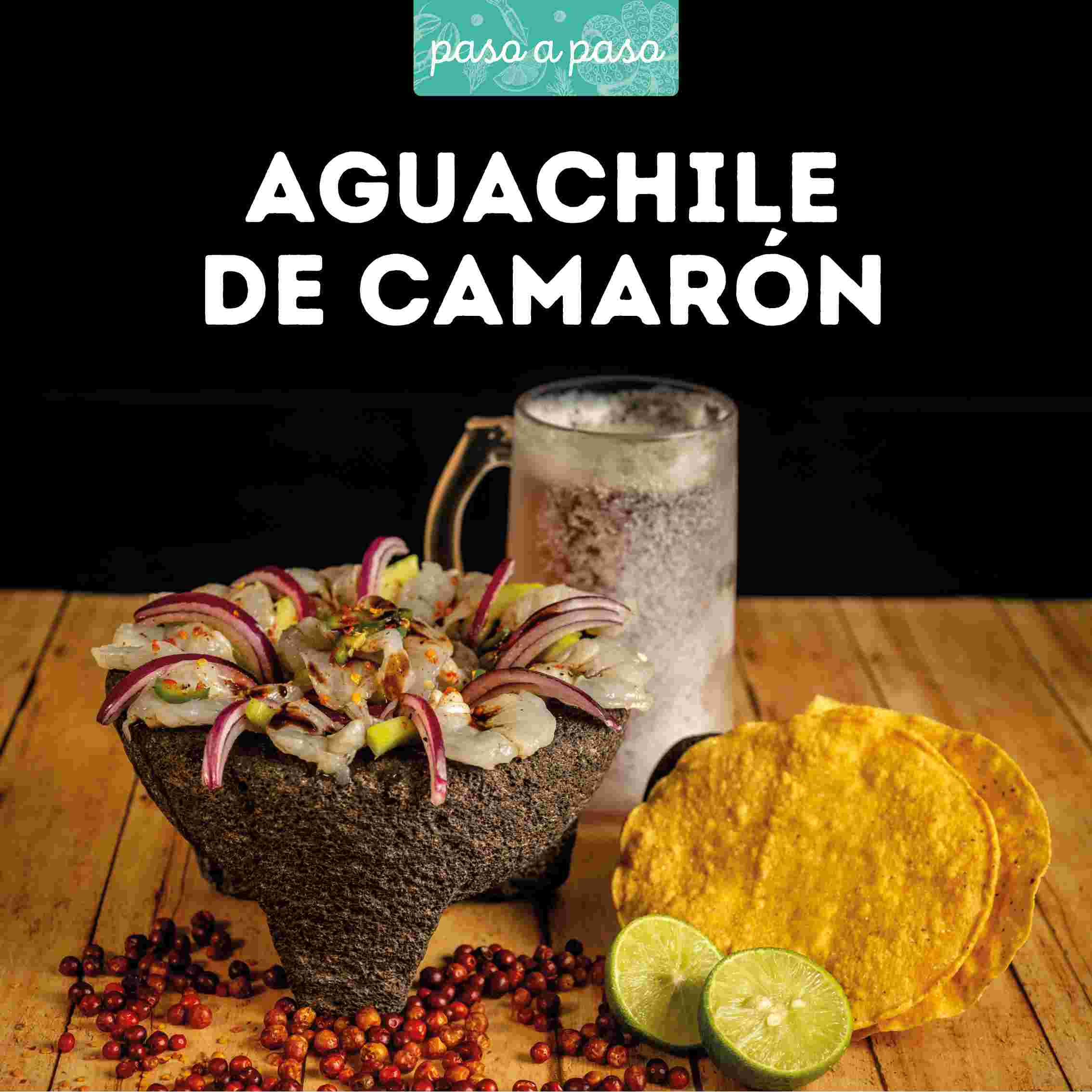 receta aguachile de camarón