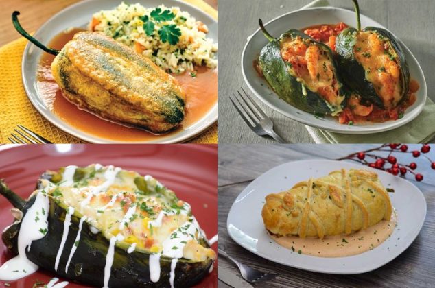 5 deliciosas y fáciles recetas de chiles poblanos rellenos