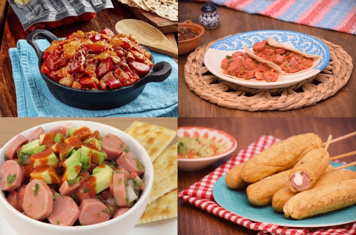 recetas económicas con salchicha
