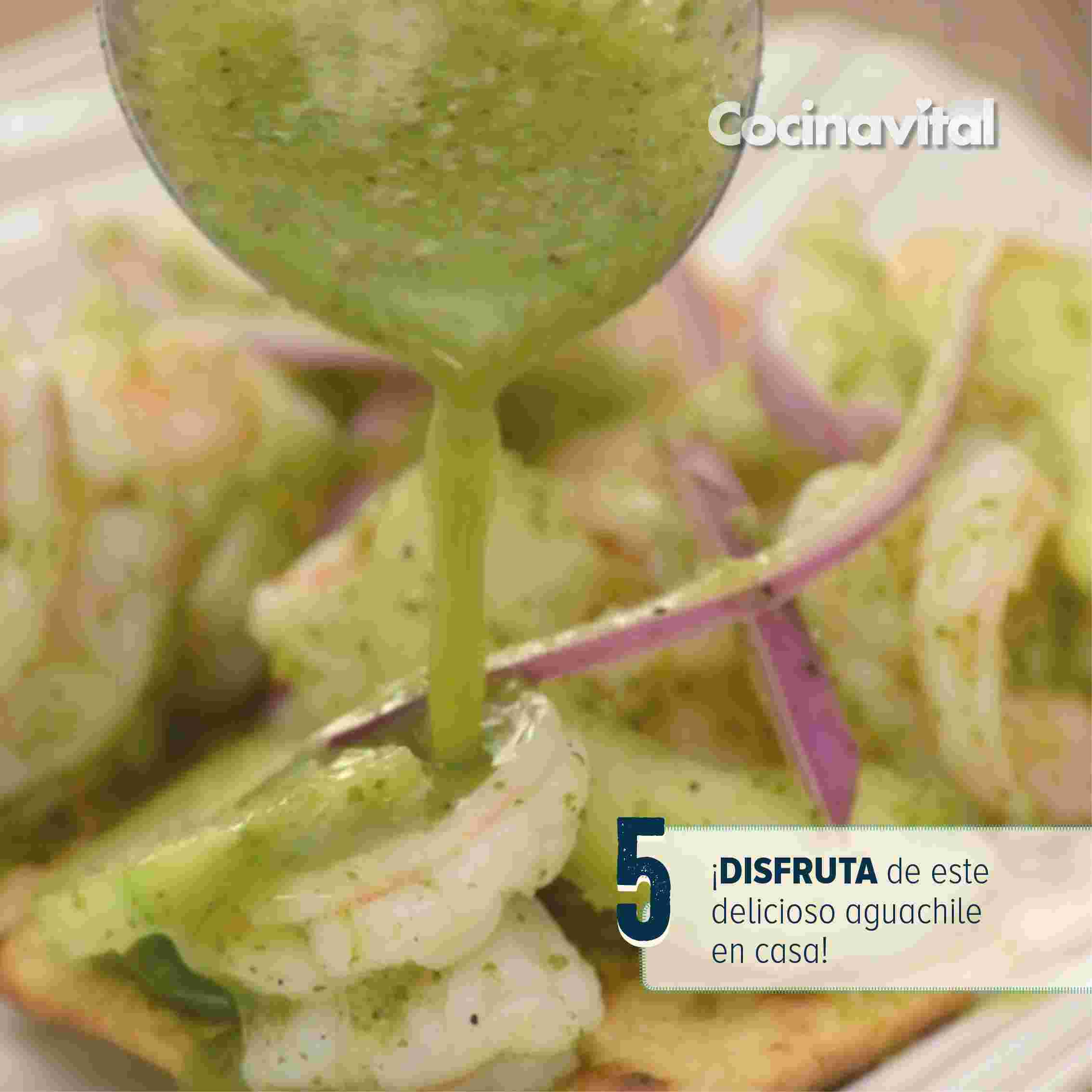 Paso 5 disfruta de un rico aguachile