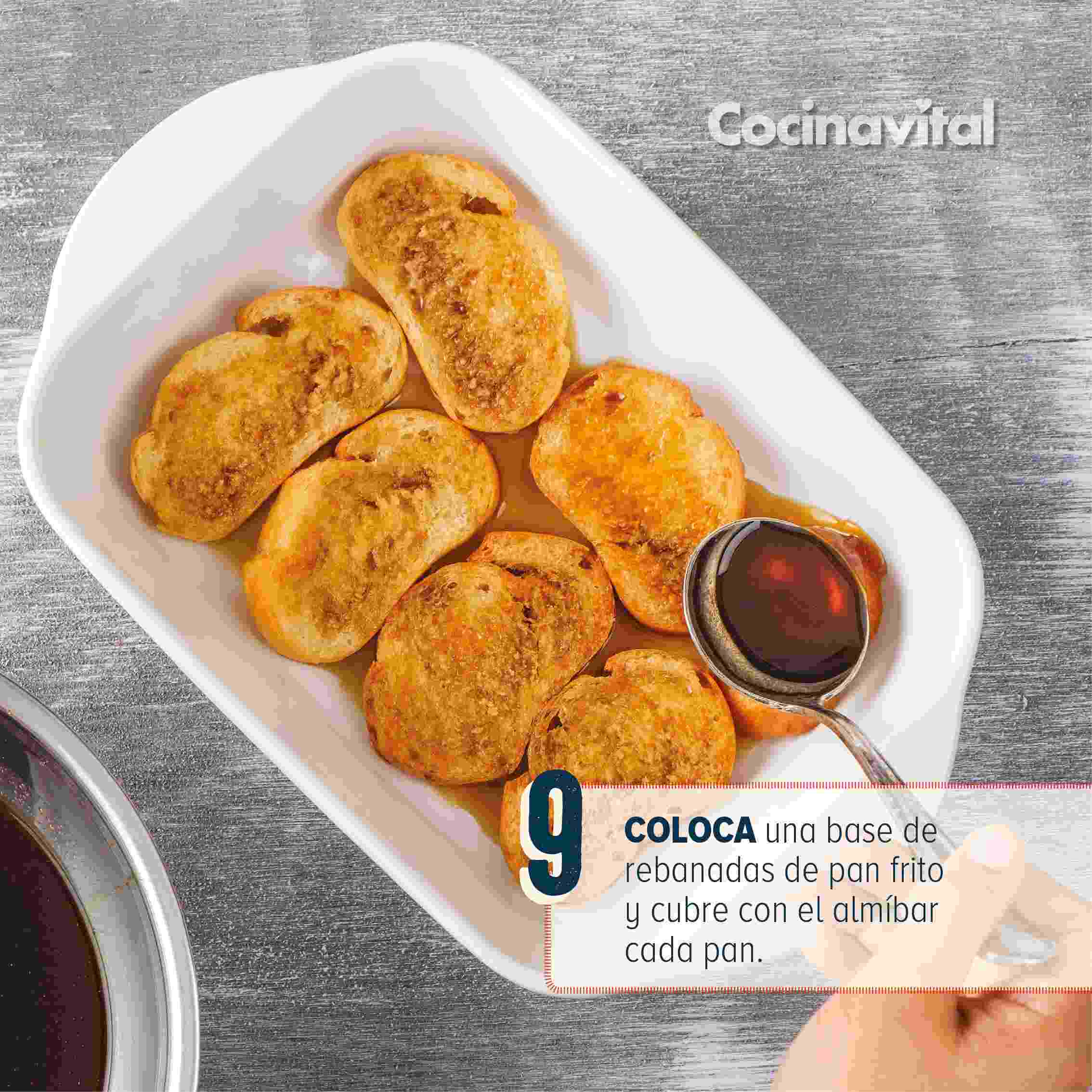 Aprende a colocar el pan 