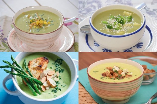 ¿Qué comer el día de hoy? 4 cremas saludables con verduras