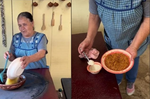 Fideos dulces, el postre más perfecto de Doña Angela de “De mi Rancho a tu Cocina”