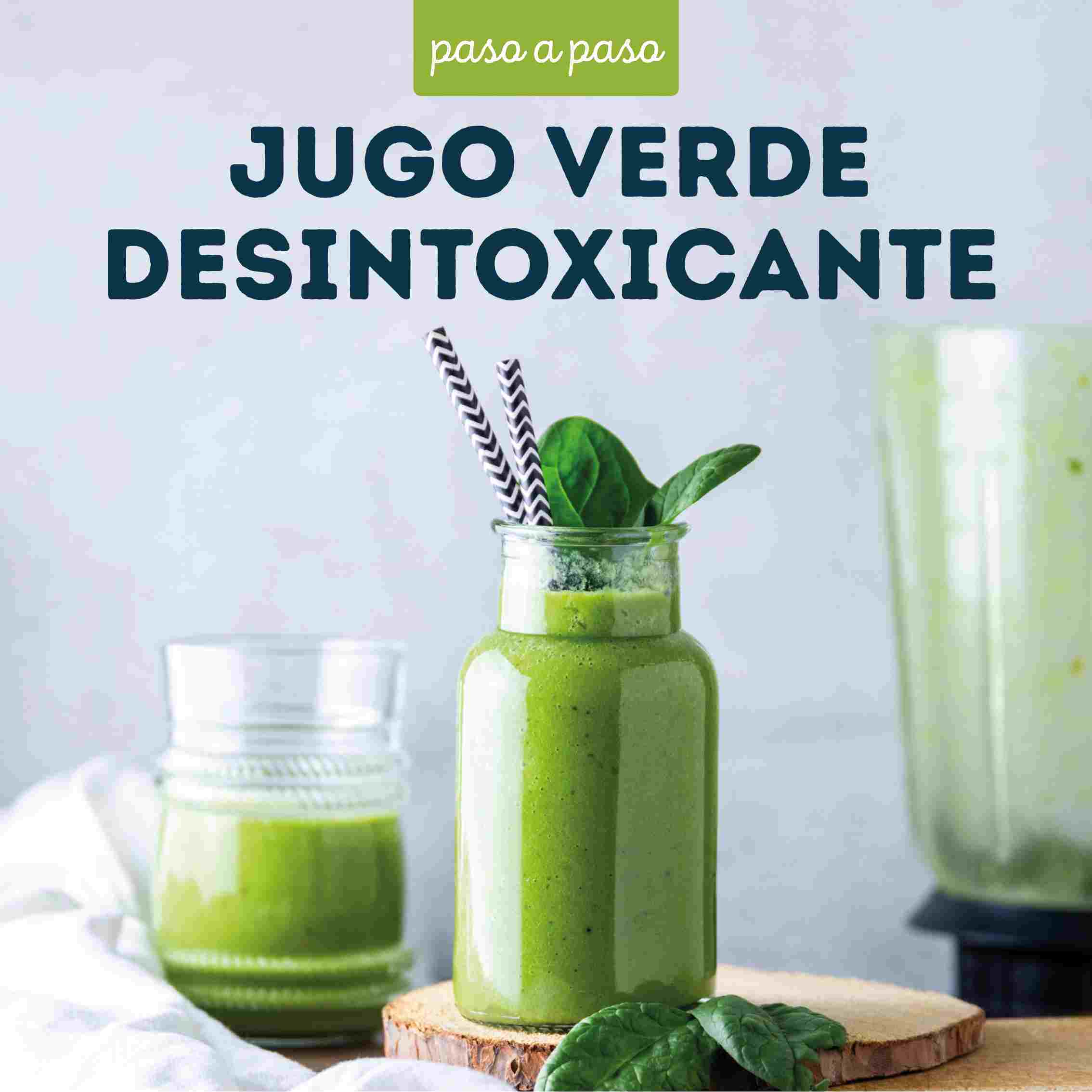 Receta jugo verde 