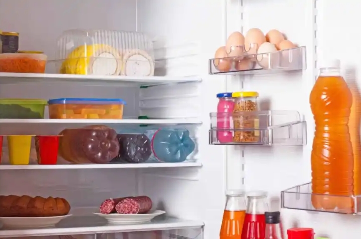 papel higiénico en el refrigerador