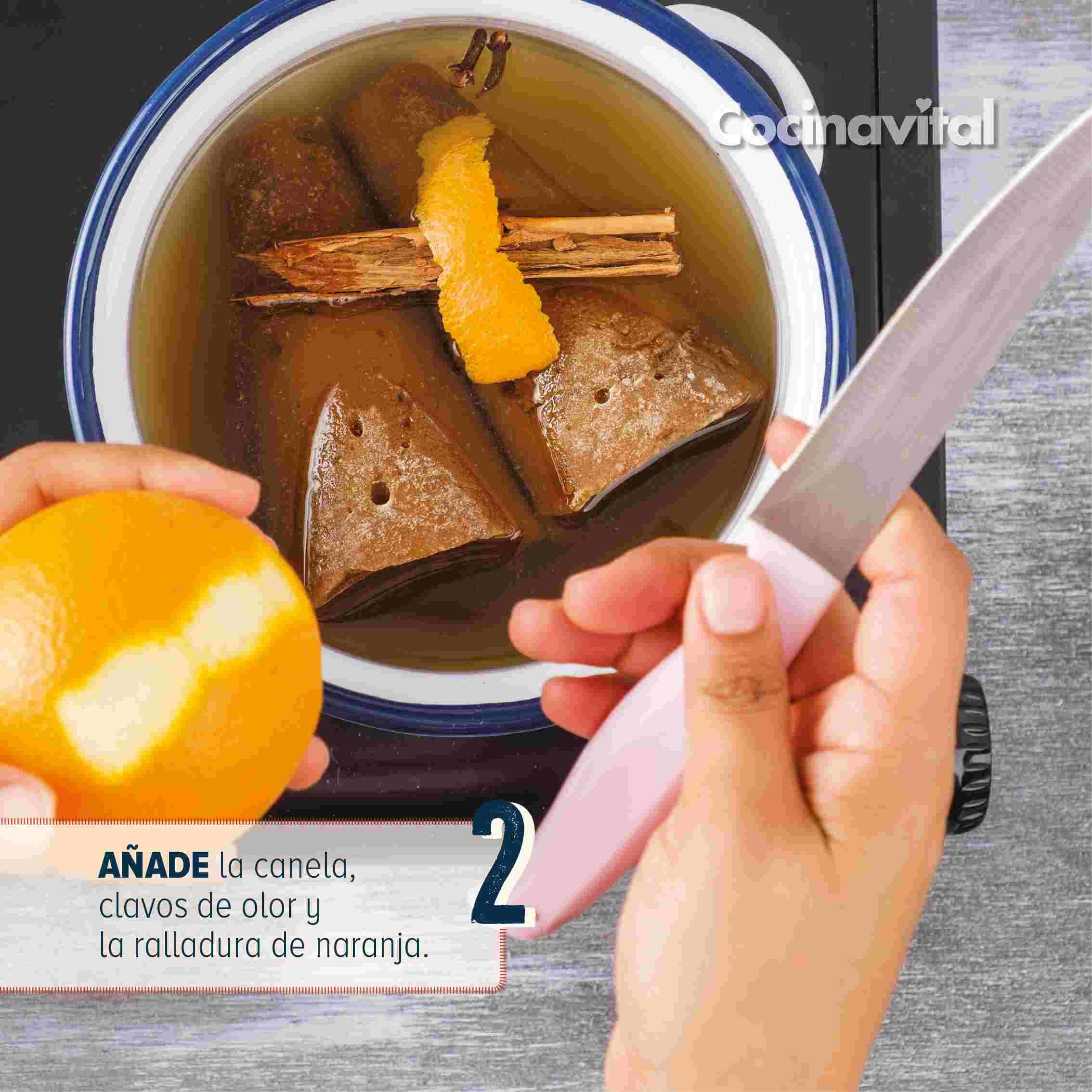 Agrega todos los ingredientes