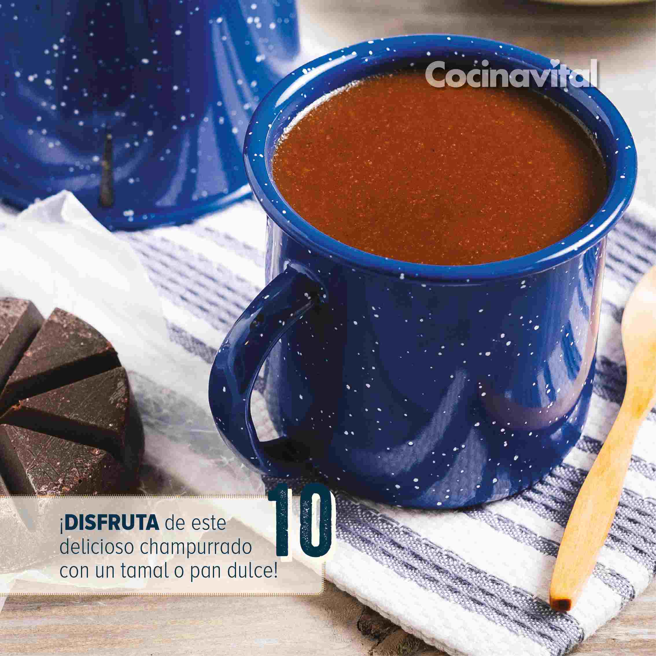 Ya sea para el desayuno o cenar algo calientito, aprende cómo hacer champurrado de chocolate mexicano 