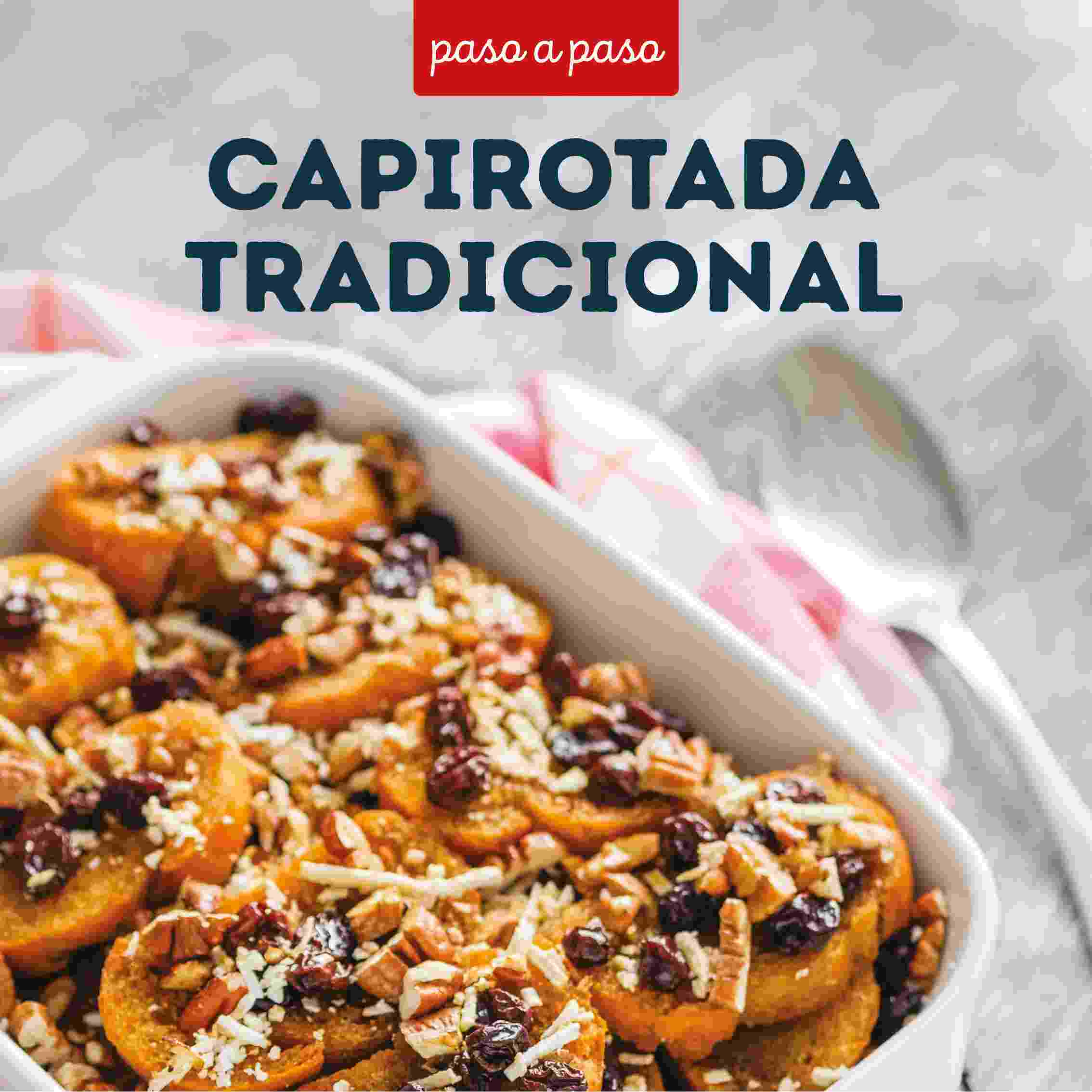 Receta completa capirotada