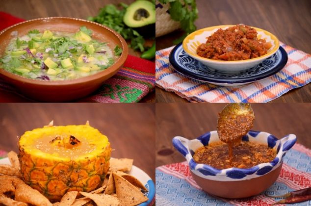 4 prácticas y deliciosas recetas de salsas para antojitos, tacos y tostadas