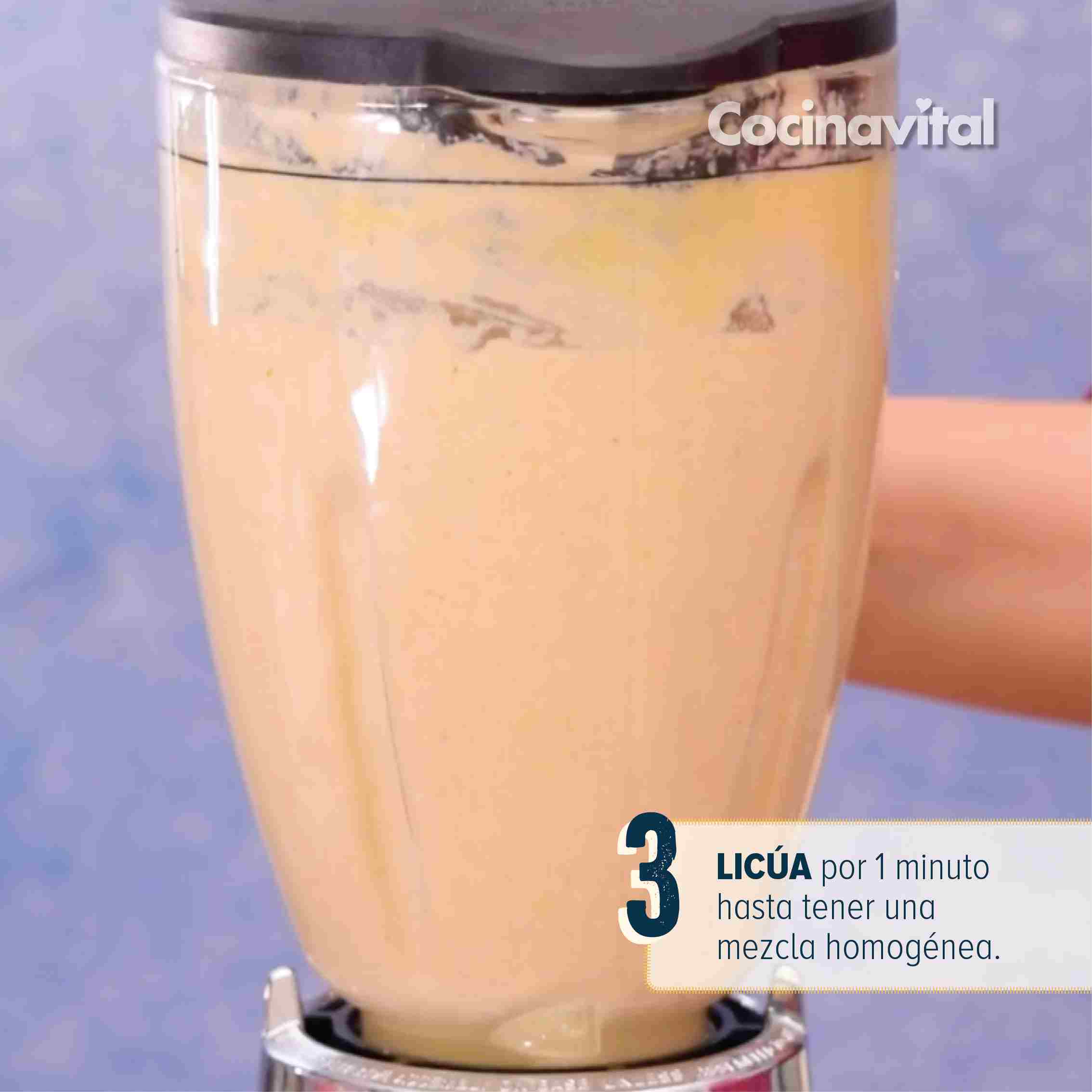 Licúa por 1 minuto