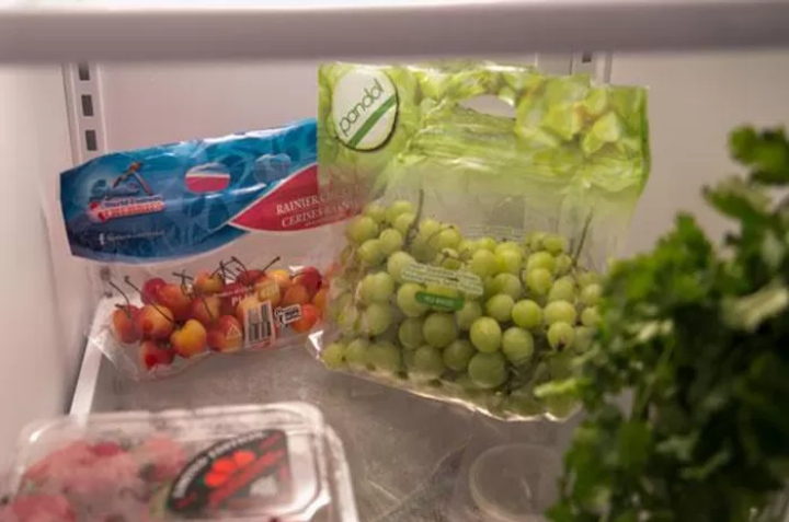 guardar verduras en bolsas de plástico