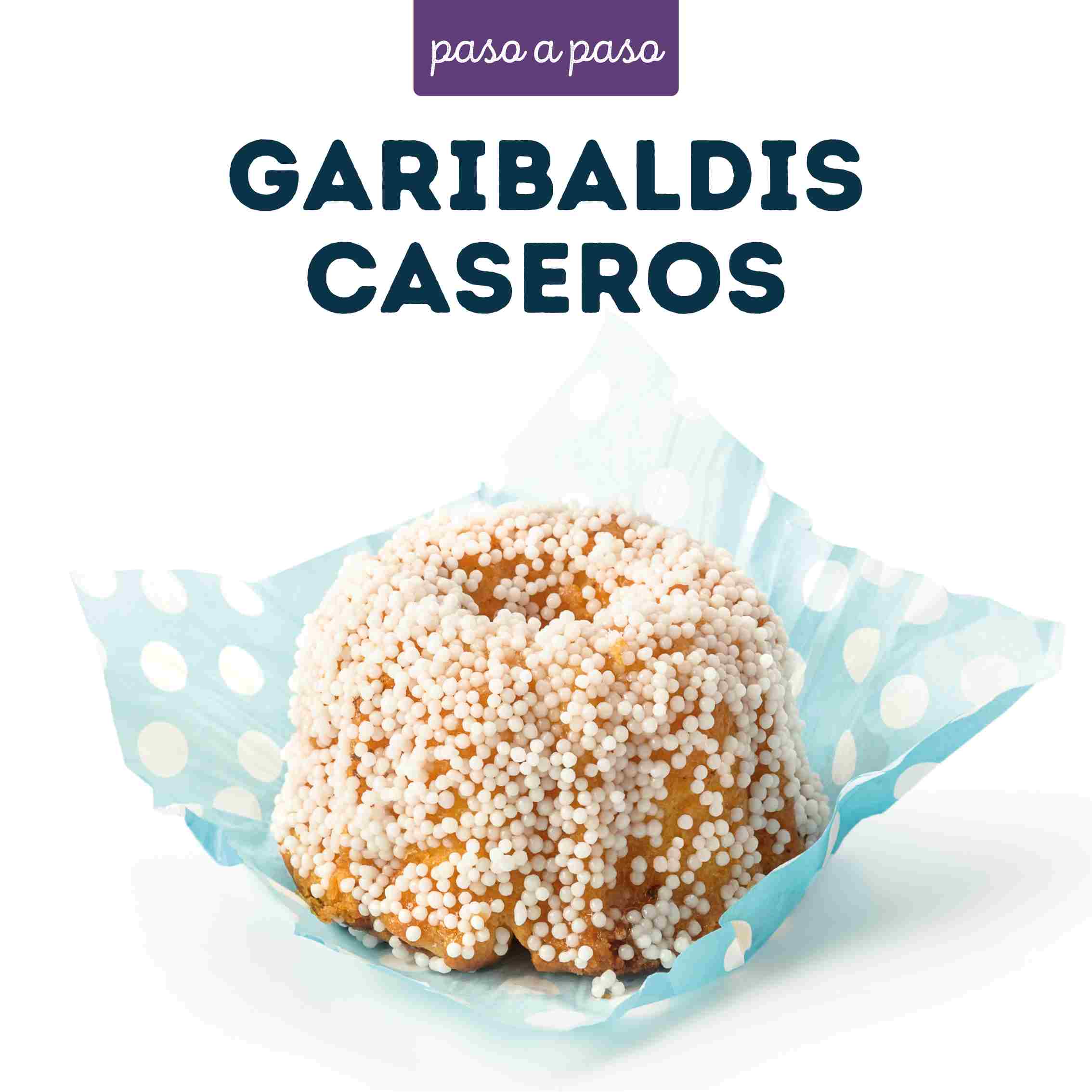 Receta completa garibaldis caseros