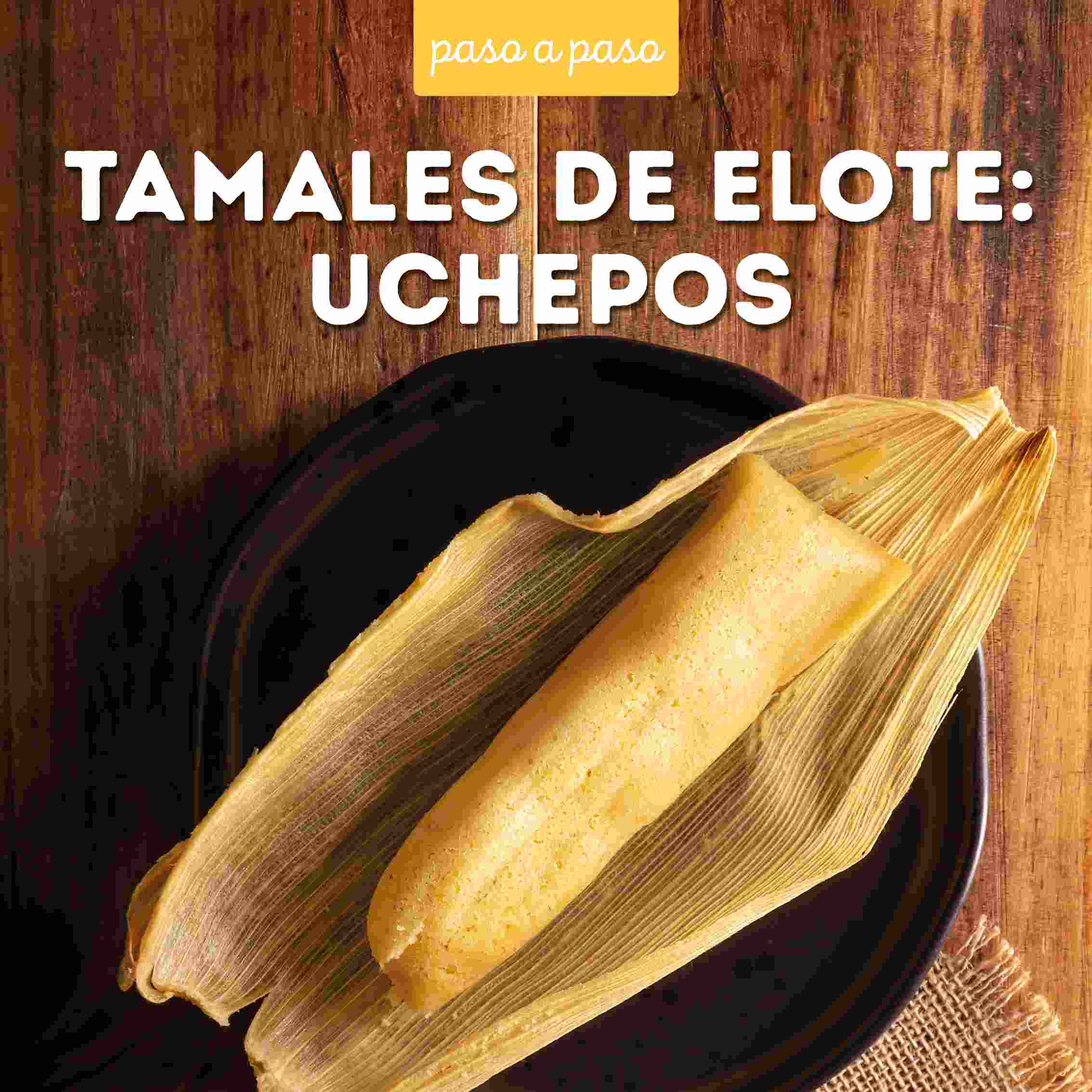 Receta tamales de elote