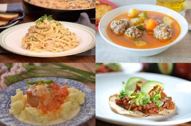 ¿Qué cocinar hoy? 4 prácticas y rendidoras recetas con carne molida