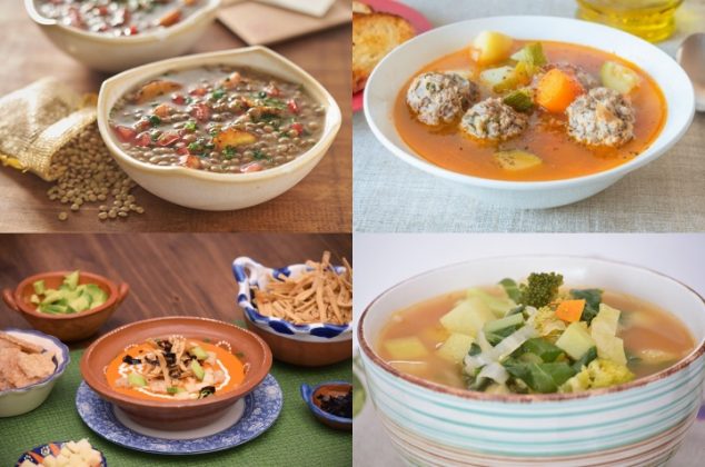 4 fáciles y deliciosas recetas de sopas calientitas para combatir el frío