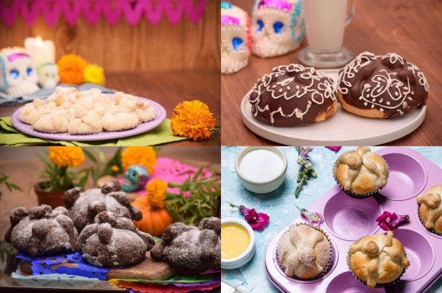 ¿Creatividad este Día de Muertos? 4 recetas originales de pan de muerto
