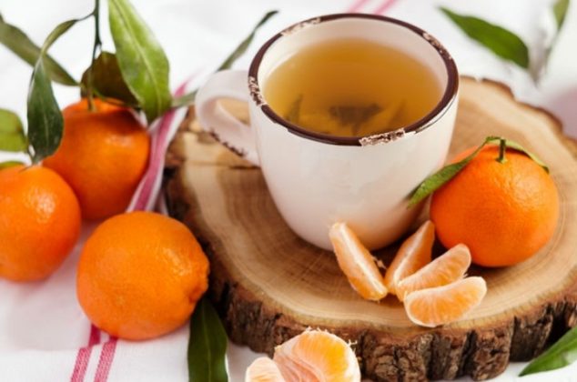 ¿Qué beneficios tiene el té de hojas de mandarina y cómo preparalo?