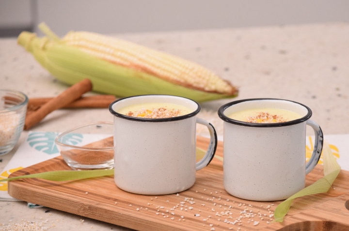 Delicioso atole de elote y amaranto en 4 sencillos pasos | Cocina Vital