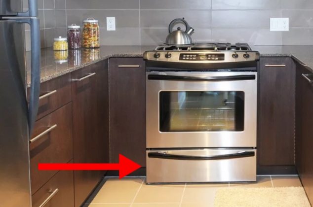 ¿Para qué sirve el cajón debajo del horno de la estufa? 3 diferentes usos