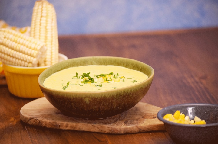 crema de elote cena navideña con 500 pesos